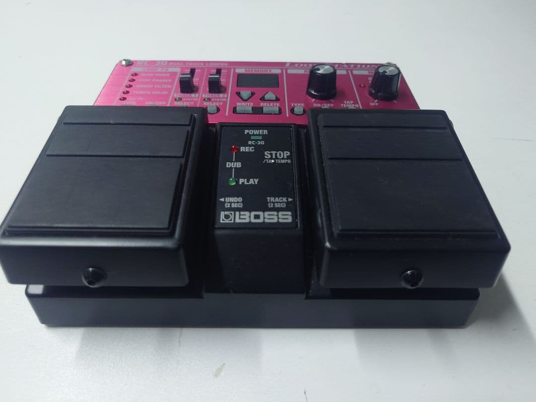 BOSS RC-30 LOOP STATION フットSW・アダプタ付き