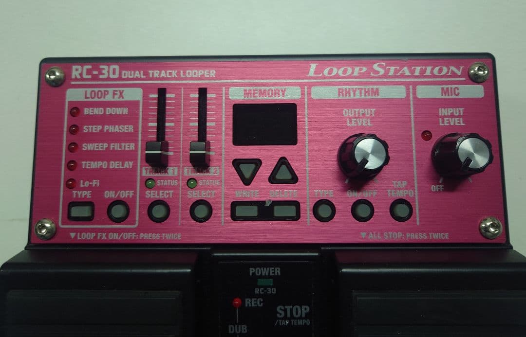 BOSS RC-30 LOOP STATION フットSW・アダプタ付き