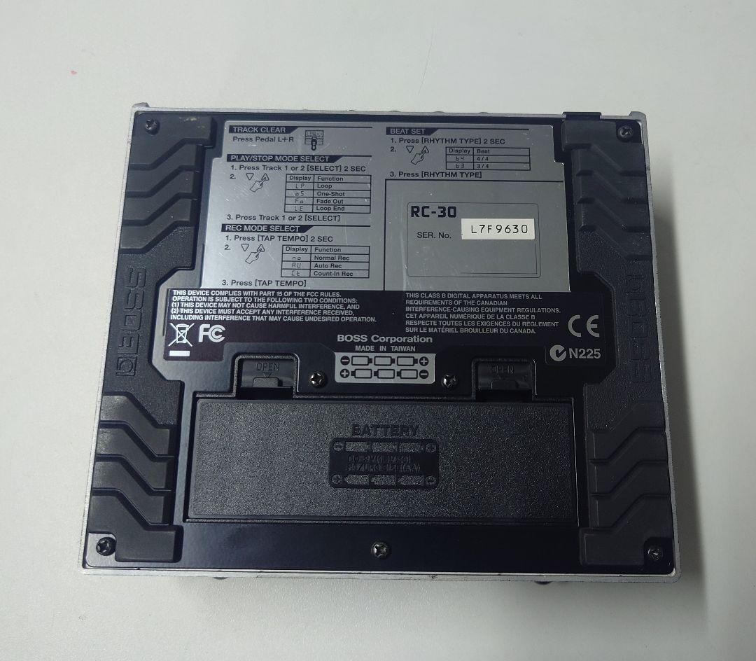 BOSS RC-30 LOOP STATION フットSW・アダプタ付き