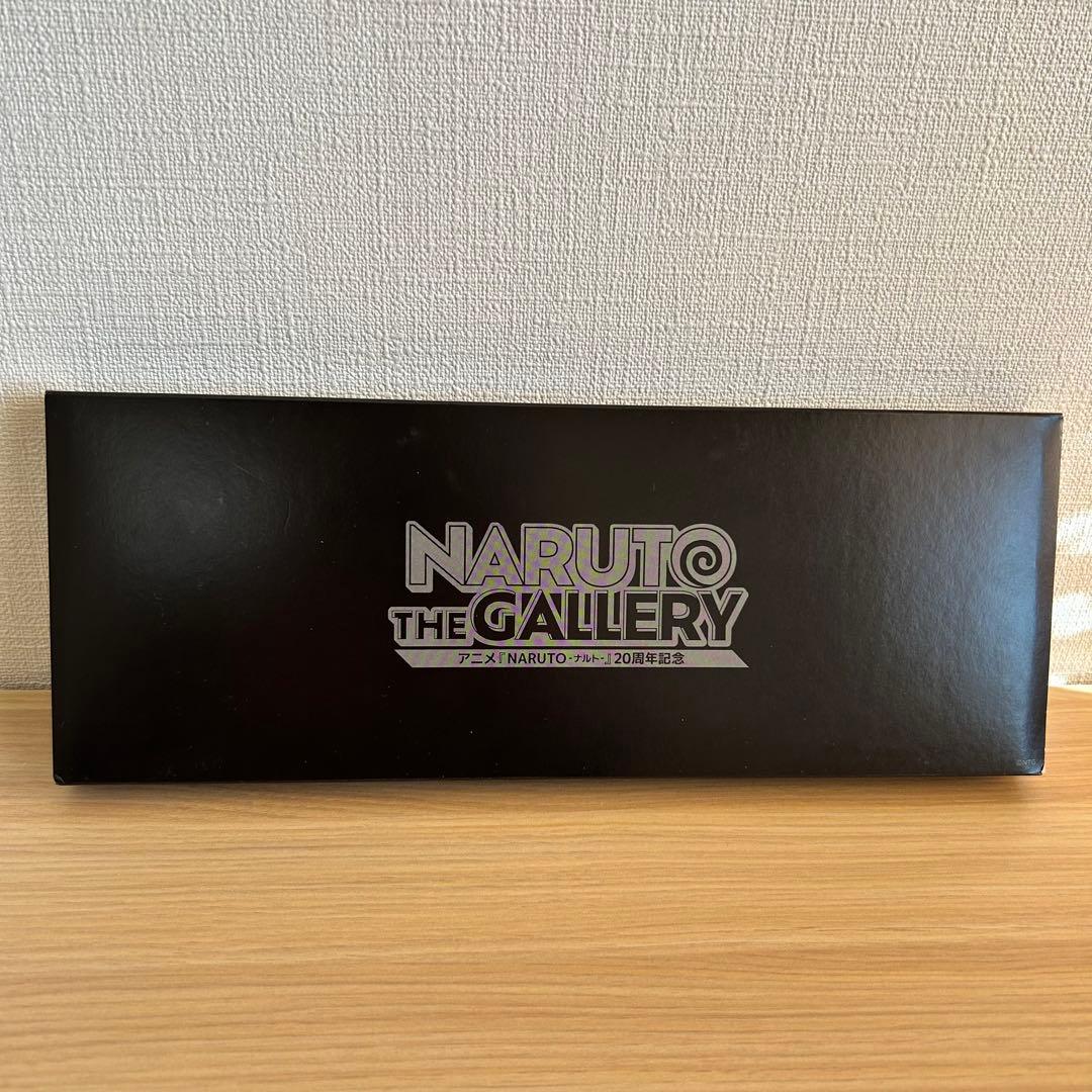 NARUTO THE GALLERY 20周年限定　桐箱入り 箸置き　箸セット