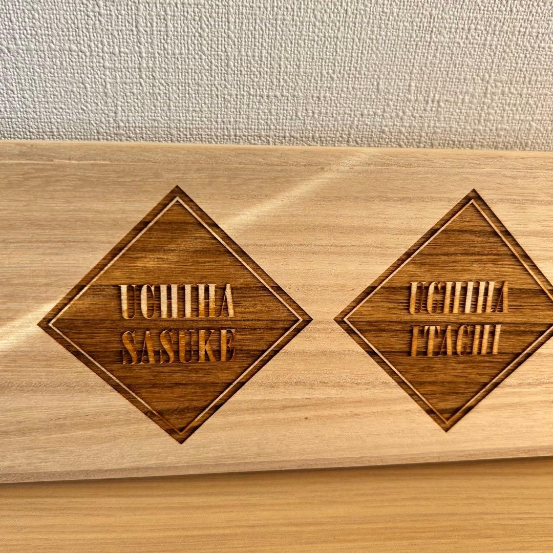 NARUTO THE GALLERY 20周年限定　桐箱入り 箸置き　箸セット