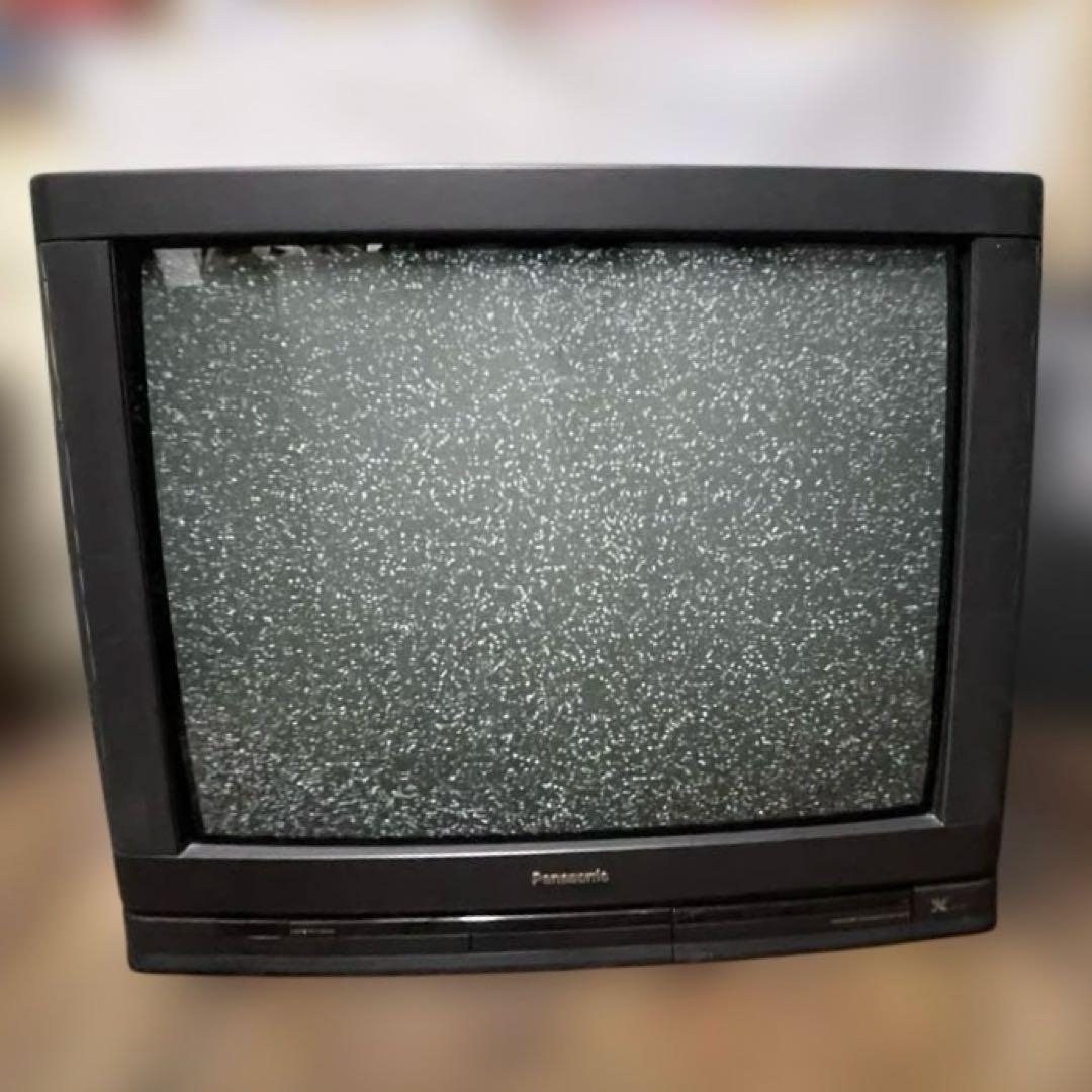 Panasonic ブラウン管　29型　カラーテレビ 90年製　レトロ