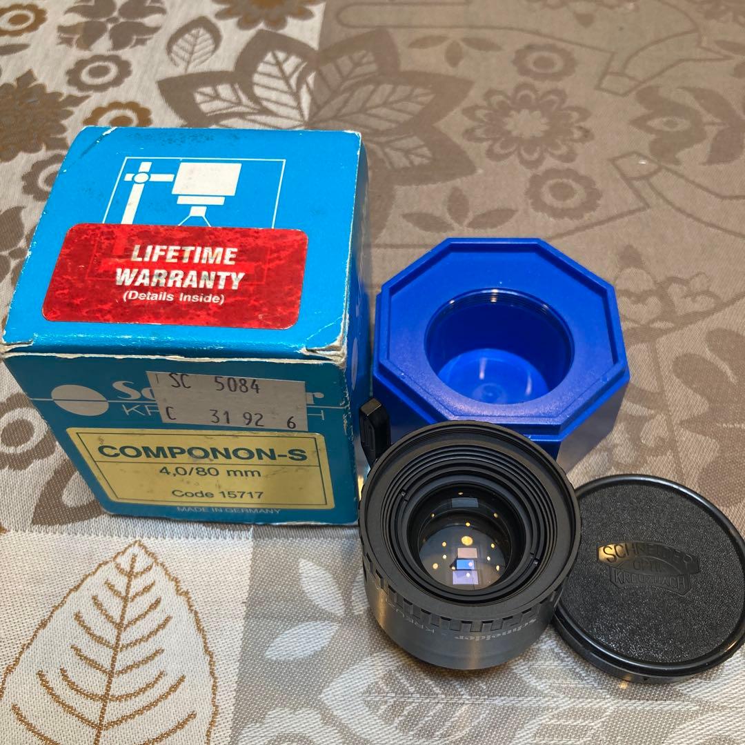 値下　美品Schneider COMPONON-S 4.0/80