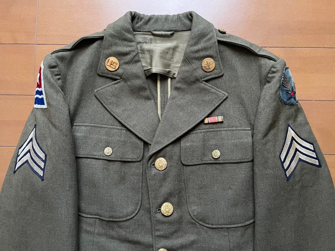 1940年代　アメリカ陸軍航空隊制服　軍曹　USAAF