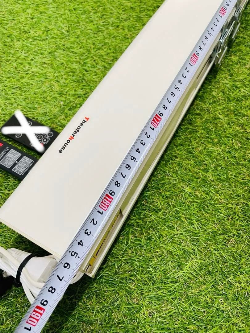 【美品】TheaterHouse 80インチ 電動スクリーン リモコン付