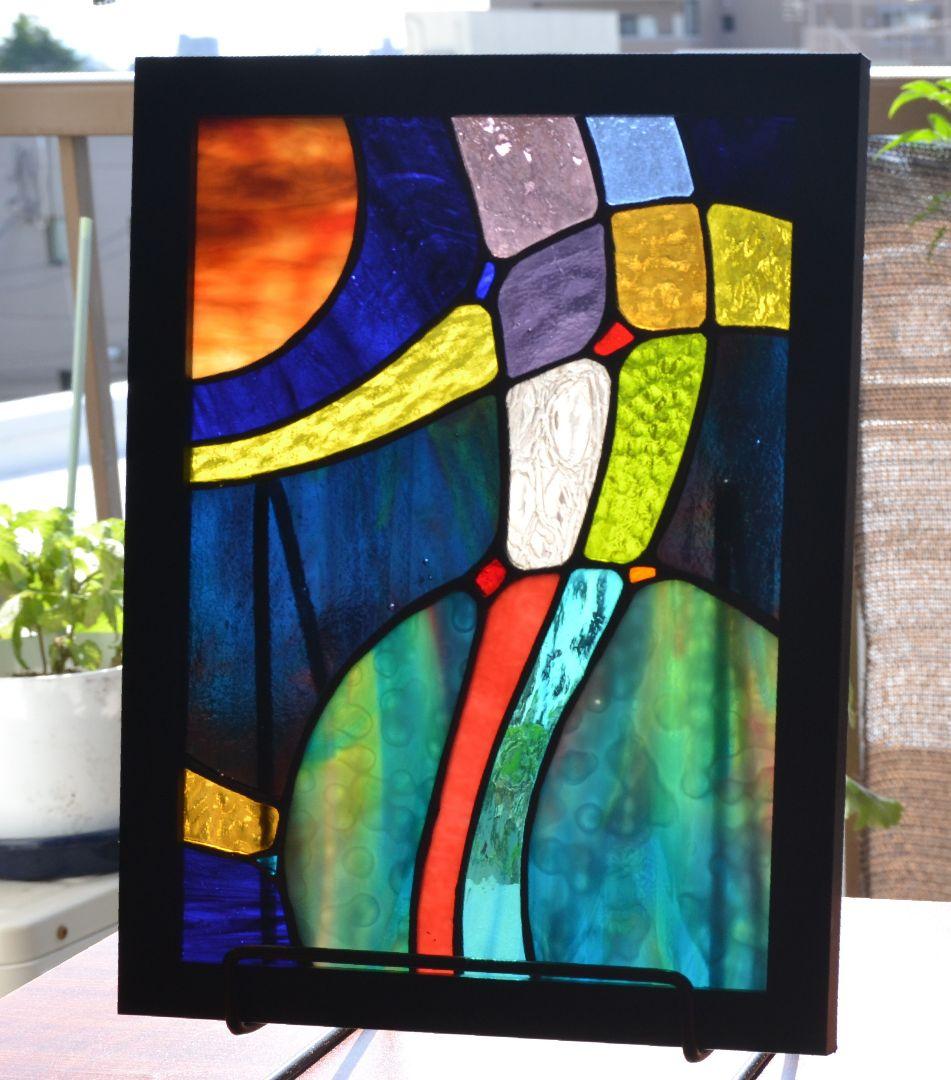 ステンドグラスパネル