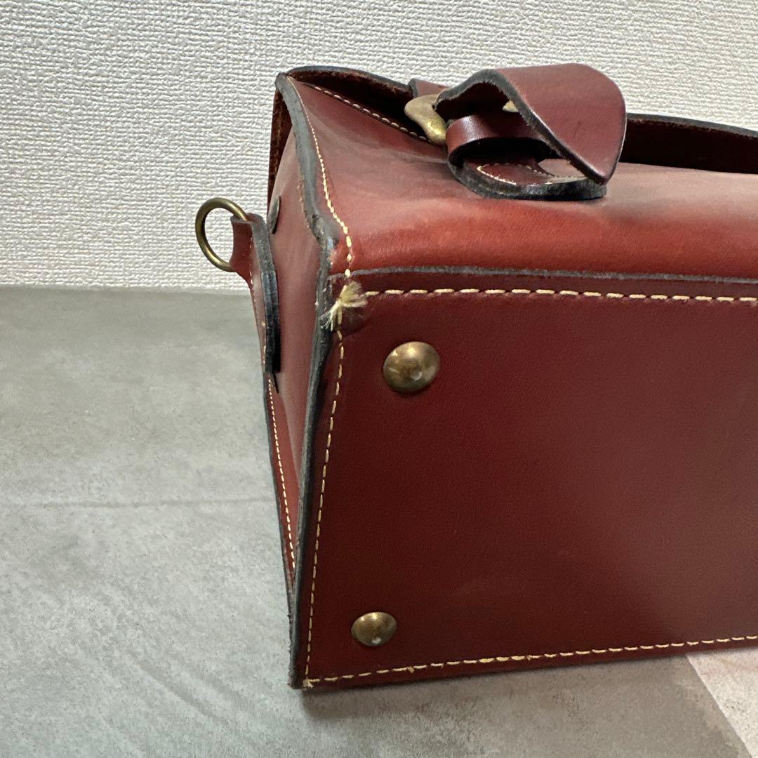 HOLLAND SPORT USA 牛革 アメリカ製 ショルダーバッグ レザー