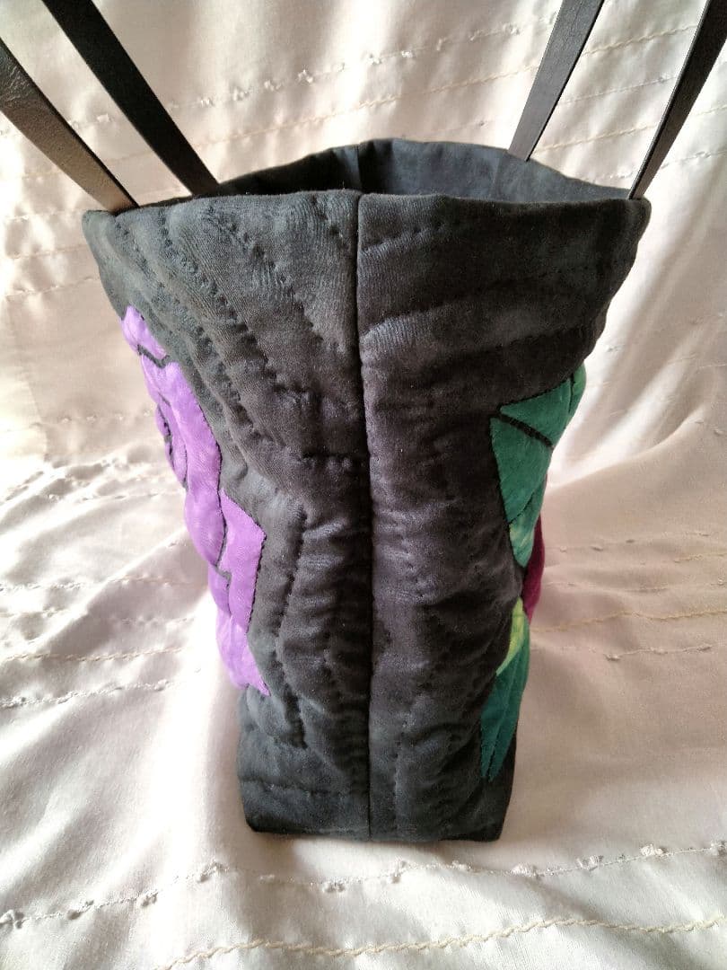 ☆278.ハワイアンキルト・バッグ・バラ