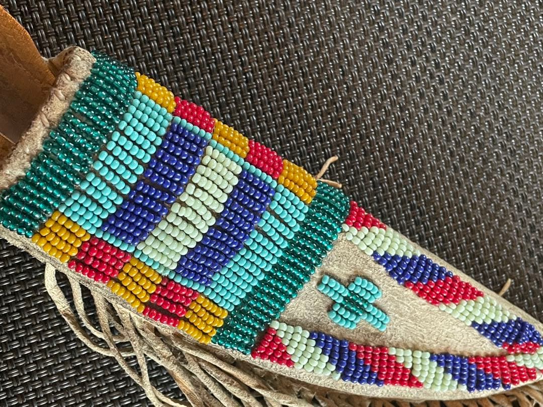 アンティーク　ビーズカバーナイフ