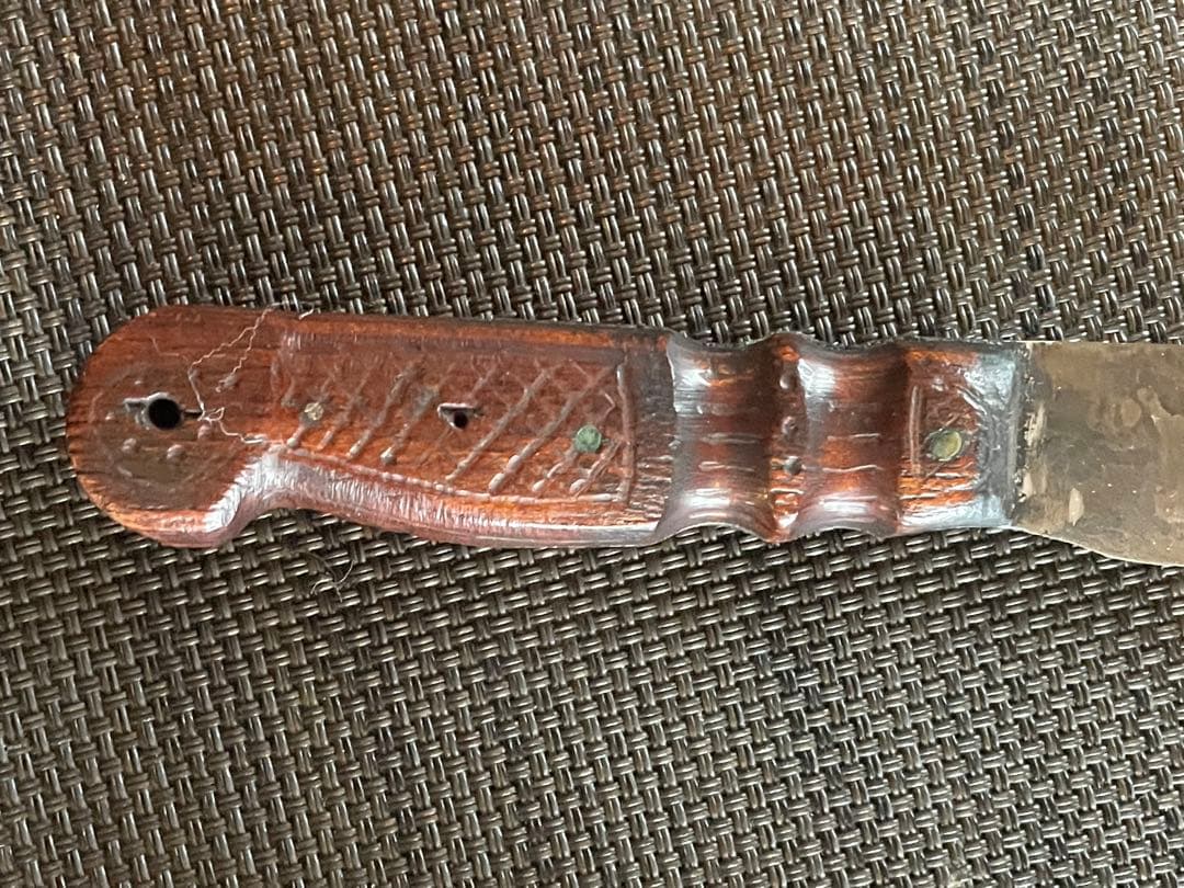 アンティーク　ビーズカバーナイフ