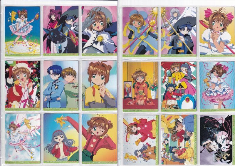 カードキャプターさくら　カードダスマスターズ１、４　全種フルコンプ
