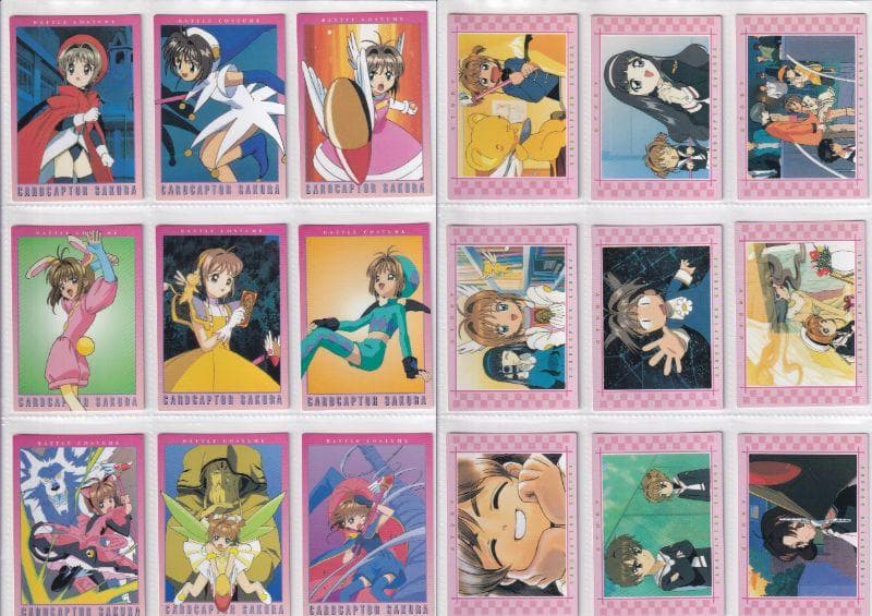 カードキャプターさくら　カードダスマスターズ１、４　全種フルコンプ