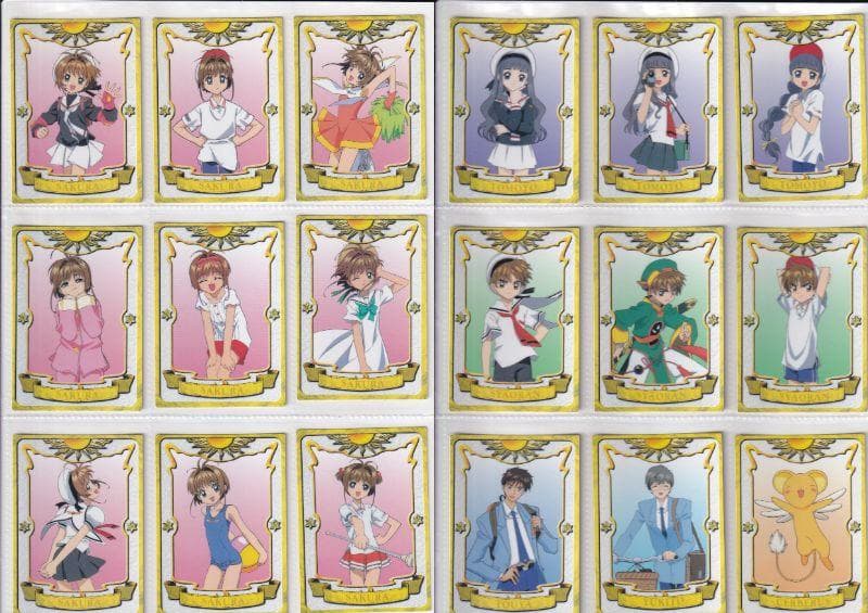 カードキャプターさくら　カードダスマスターズ１、４　全種フルコンプ
