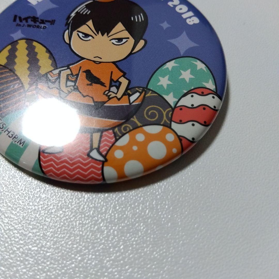 【ハイキュー!!】影山飛雄 J-WORLD イースター 缶バッジ