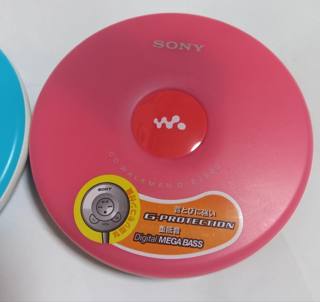 SONY D-EJ002 ポータブルCDプレーヤー CDウォークマン ソニー