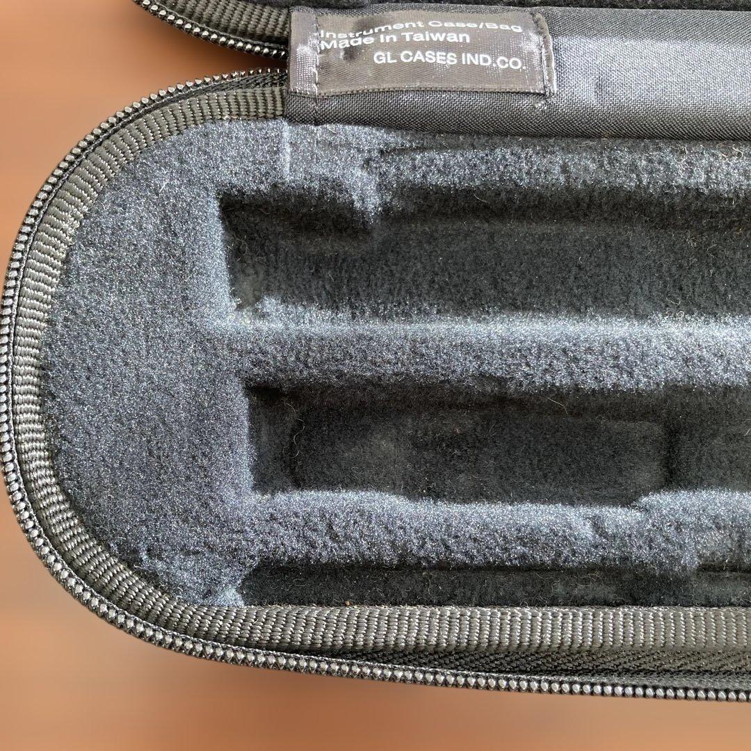 GL CASES ブラックフルートケース