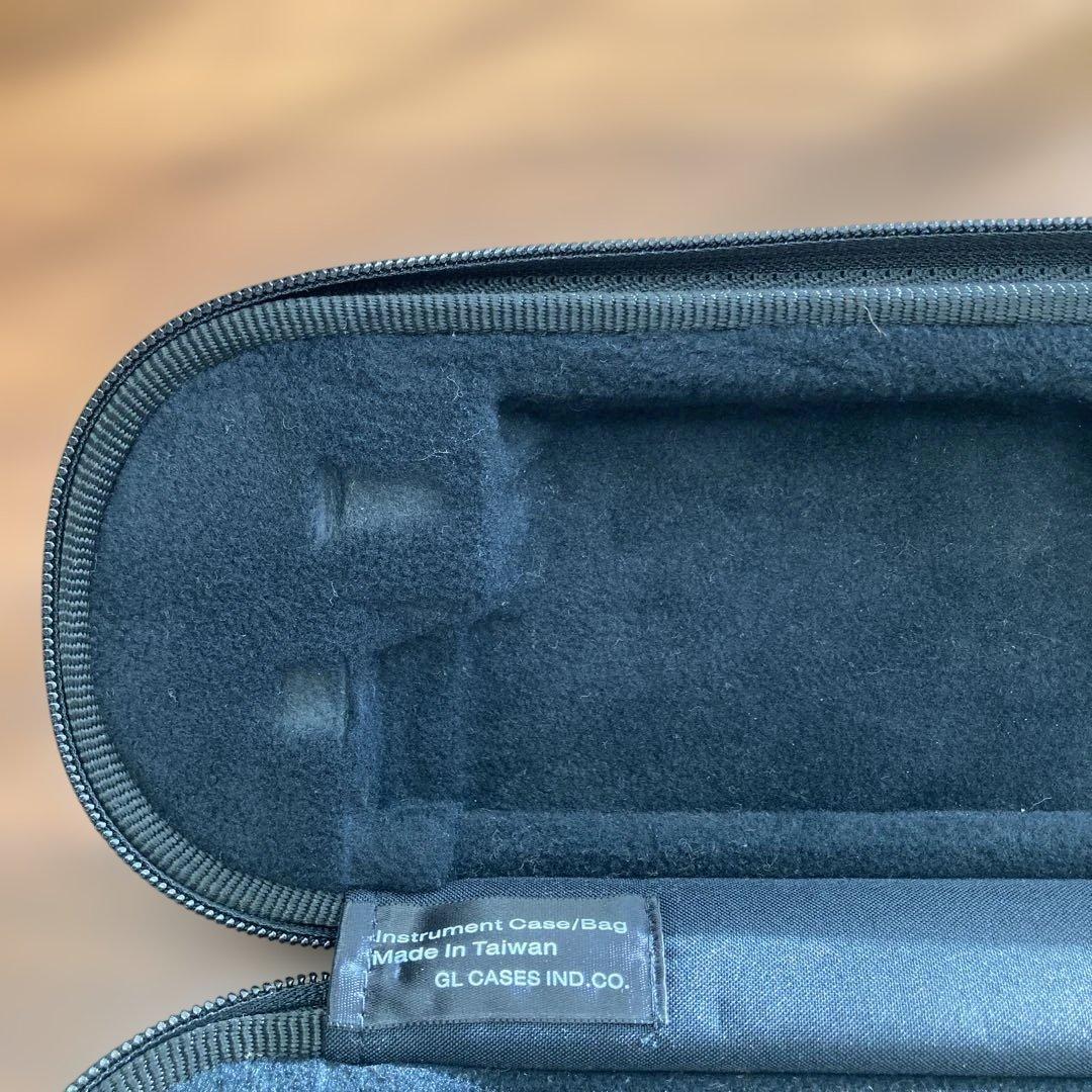 GL CASES ブラックフルートケース