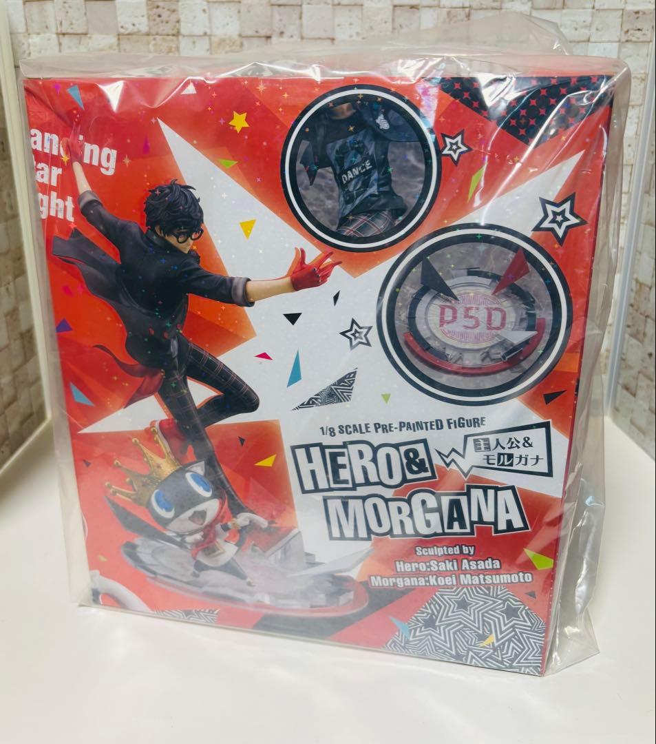 コトブキヤ ペルソナ5 主人公＆モルガナ P5D フィギュア