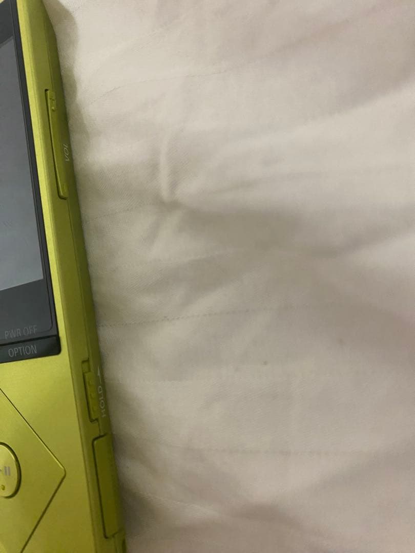 m*k様 SONY ウォークマン NW-A20シリーズライムイエロー 初期化済み