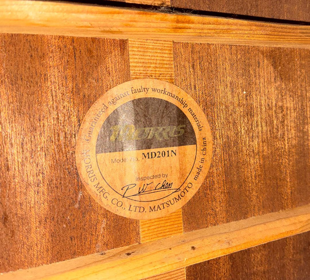 ★美品！綺麗な音色！モーリスMD201　弦高調整済み　試聴動画有