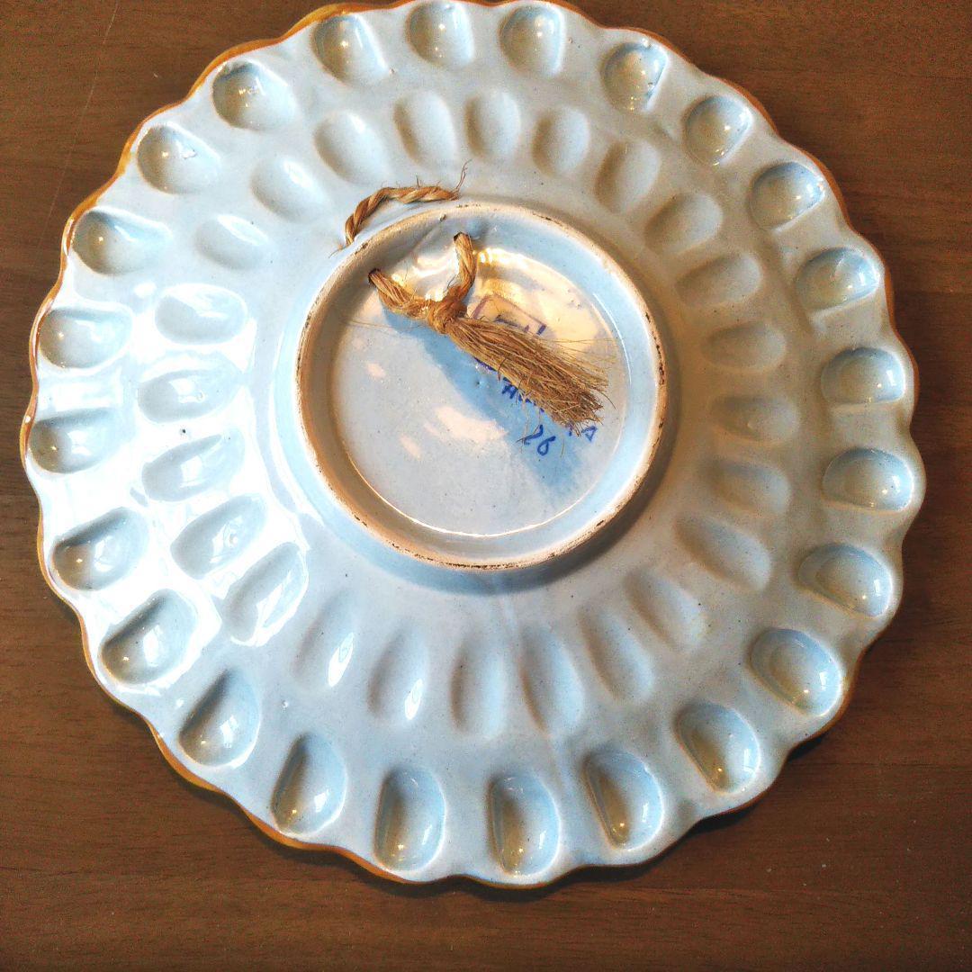 タラベラ焼　絵皿　飾り皿　大皿