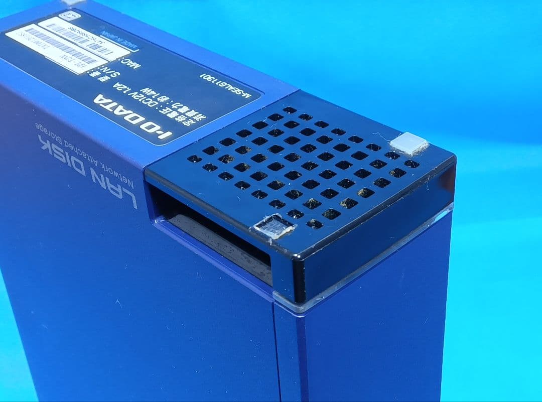 アイ・オー・データ 2TB NAS ネット接続HDD HDL-T2NV 動作品