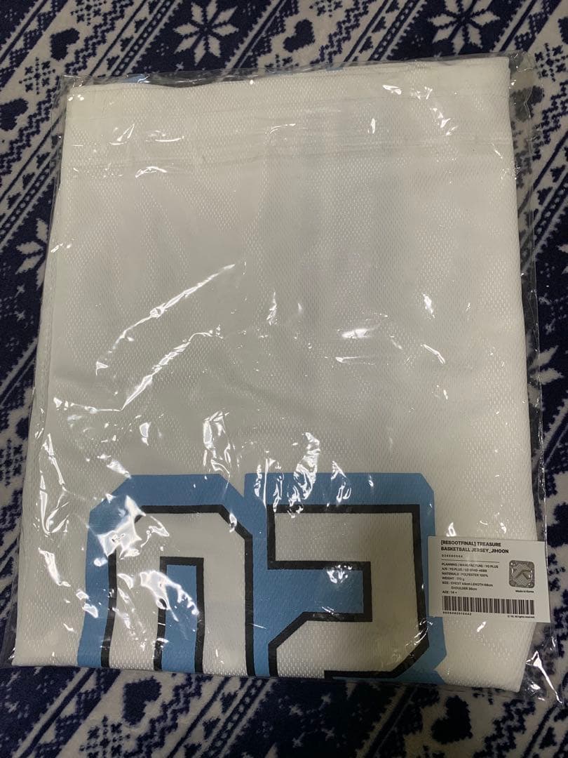 TREASURE REBOOT ソウルコン　ジフン　Tシャツ　ユニホーム