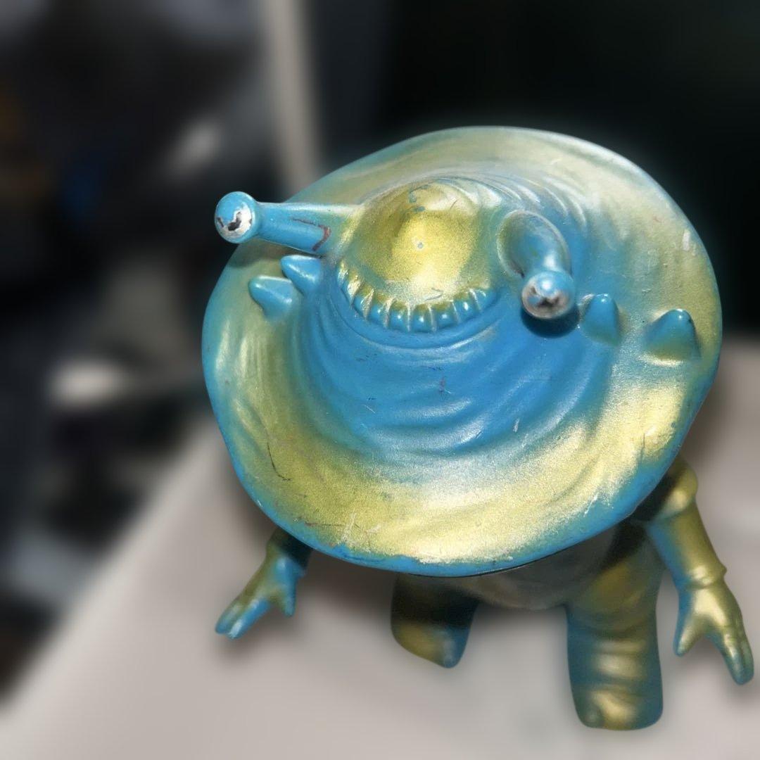 ウルトラマンシリーズ　カネゴン　ソフビ人形　ブルマーク　1991 復刻版