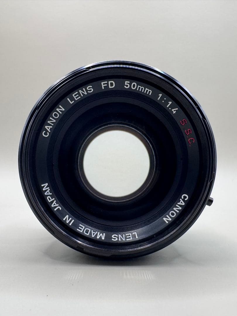 【美品】 Canon A-1 / FD 50mm 1:1.4 S.S.C.