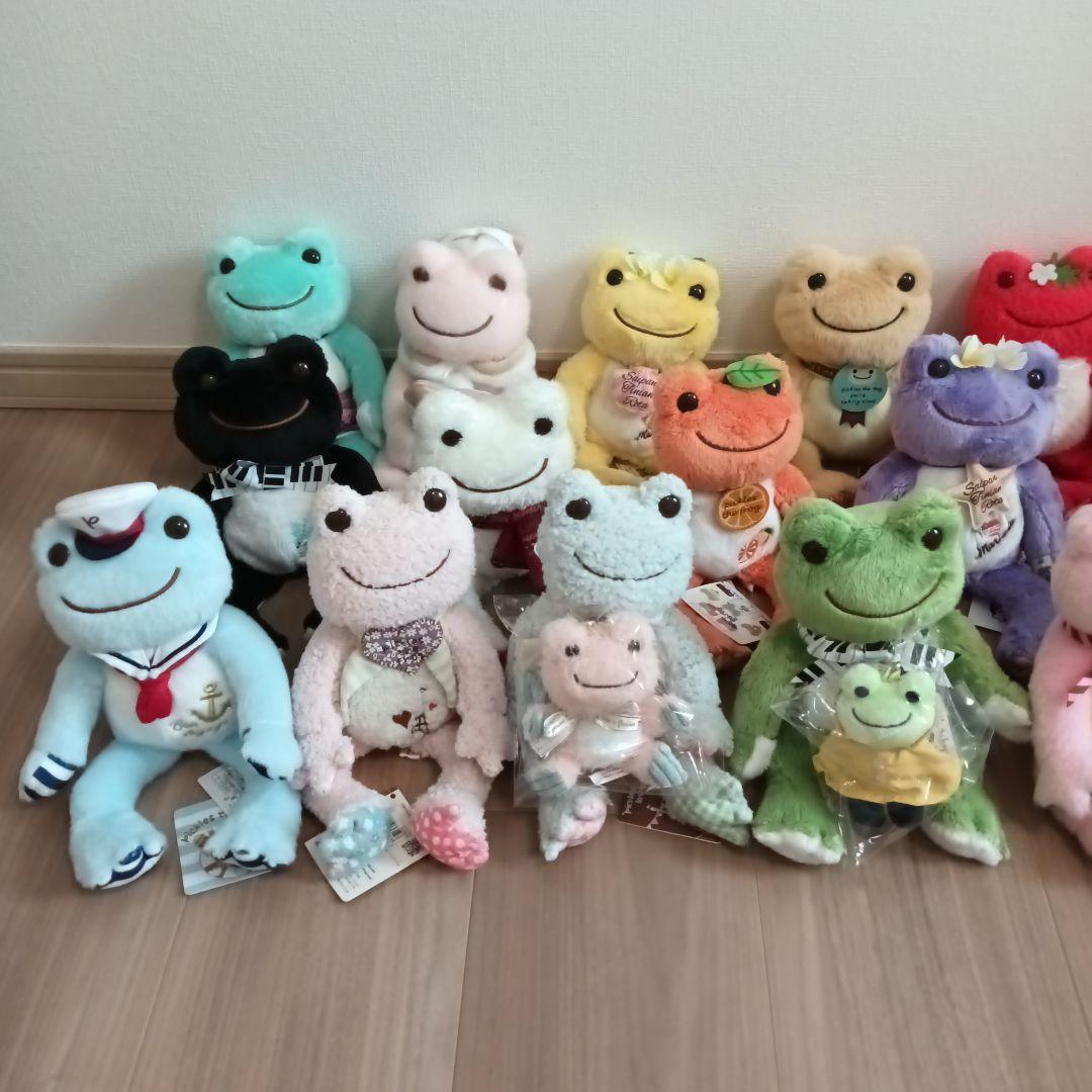 カエルのピクルスのぬいぐるみ 19個
