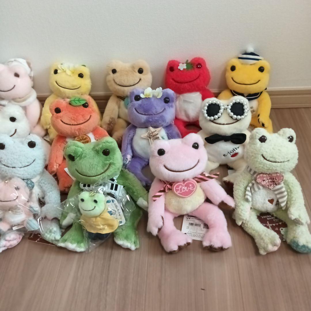 カエルのピクルスのぬいぐるみ 19個