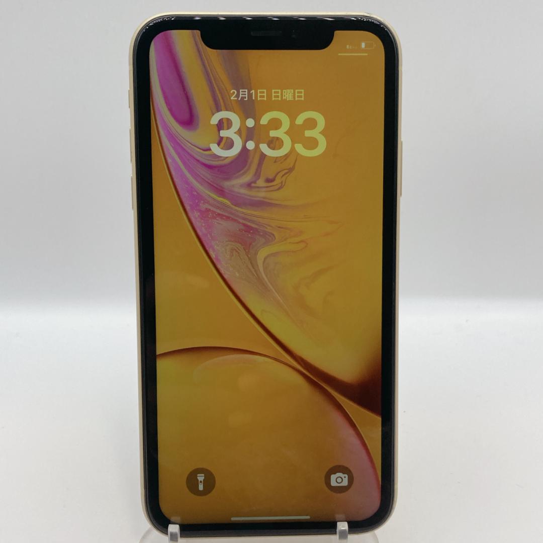 iPhoneXR 64GB SIMフリー MT082J/A イエロー スマホ