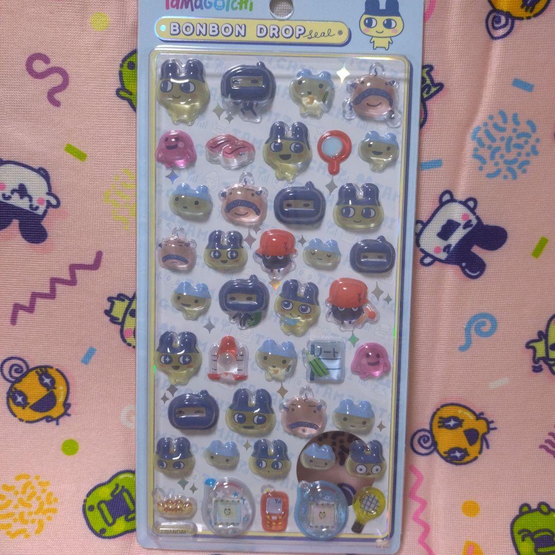 ボンボンドロップシール　たまごっち　まめっち　みみっち　くちぱっち　正規品
