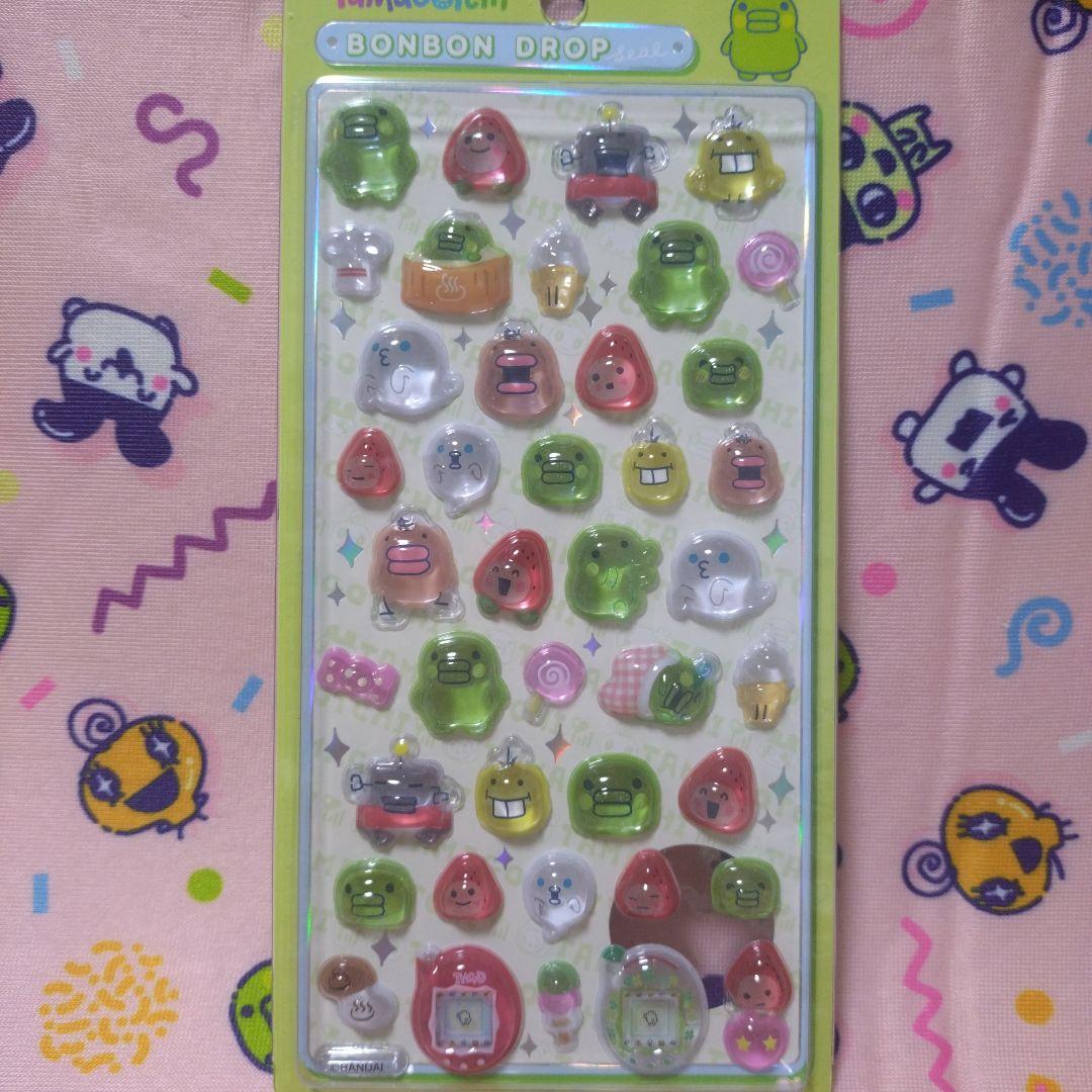 ボンボンドロップシール　たまごっち　まめっち　みみっち　くちぱっち　正規品