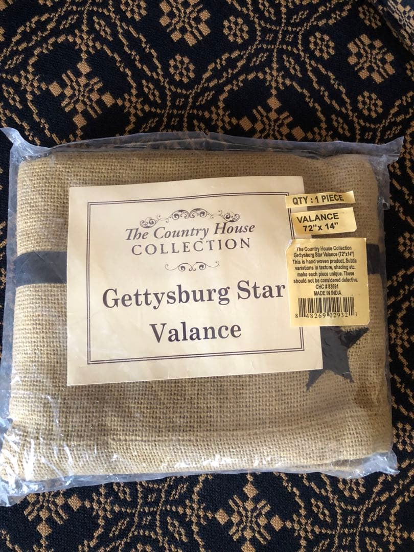 カーテン　カフェ　アメリカ　カントリー