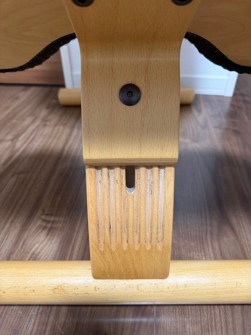 バランスチェア•イージー（黒）＋専用カバー（赤）