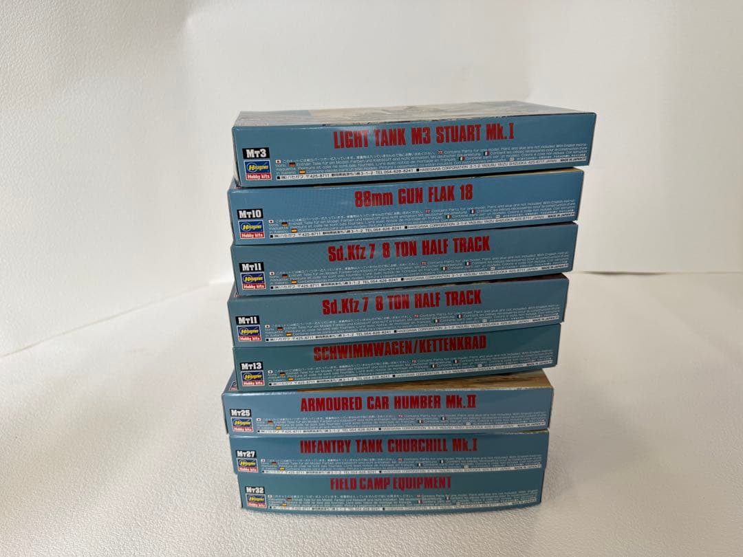 プラモデル セット M3 スチュアート 他 8点