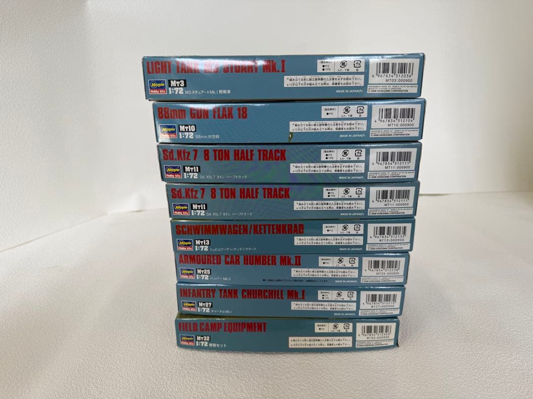 プラモデル セット M3 スチュアート 他 8点
