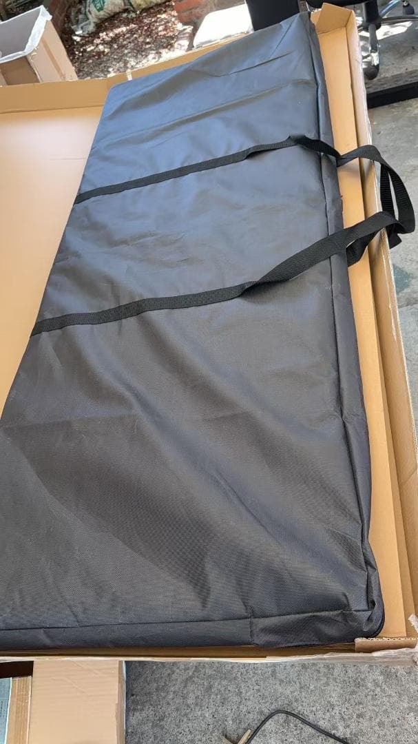 【中古】ダンス鏡 折り畳み 割れない鏡 160cmx60cmx2枚 銀色 11番