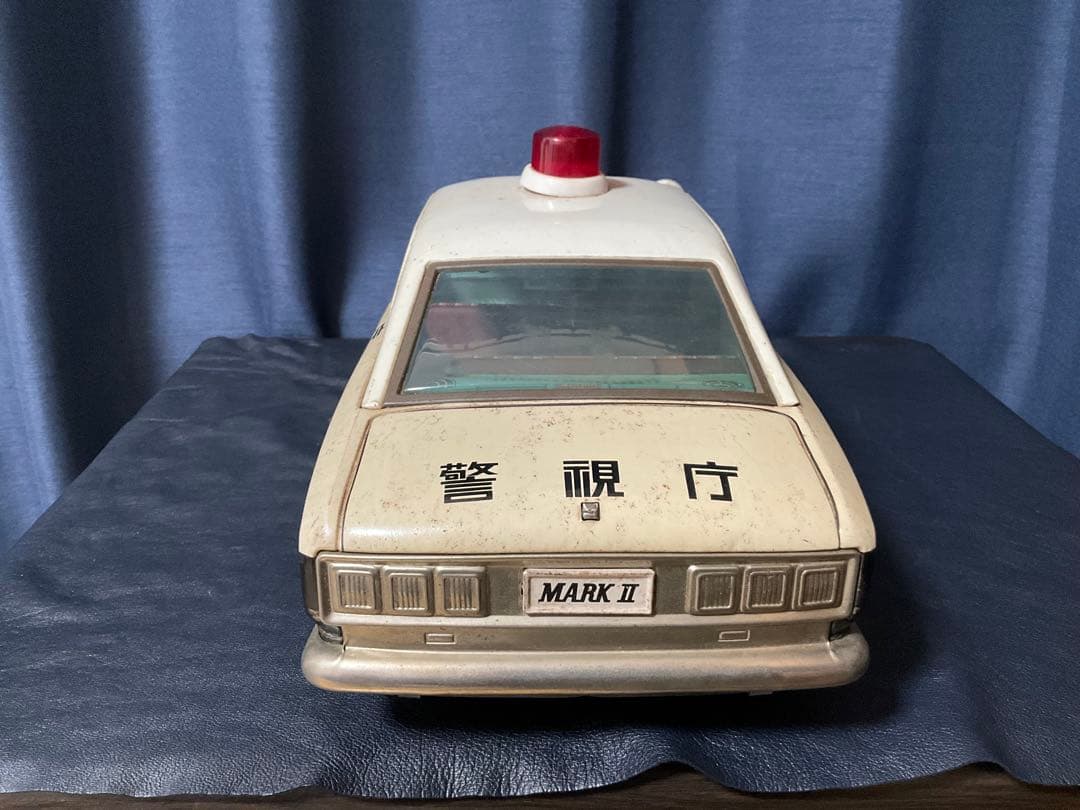 昭和レトロ　ブリキ　コロナ　マークⅡ 大型警視庁パトカー