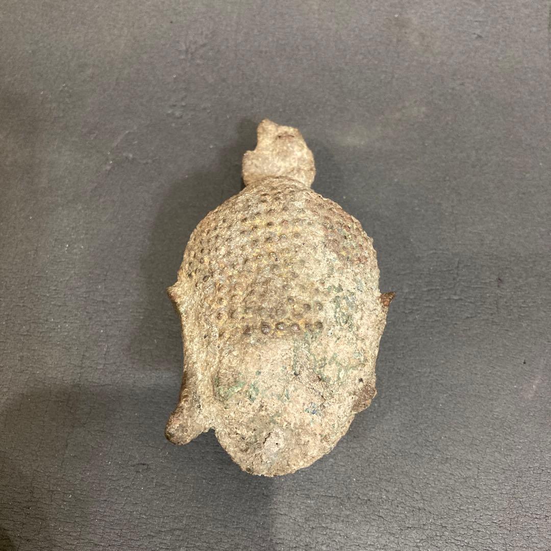 6世紀　仏教美術　仏像　仏頭