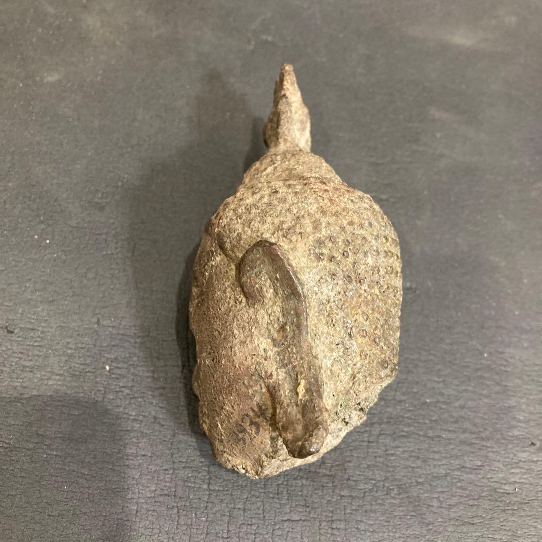 6世紀　仏教美術　仏像　仏頭