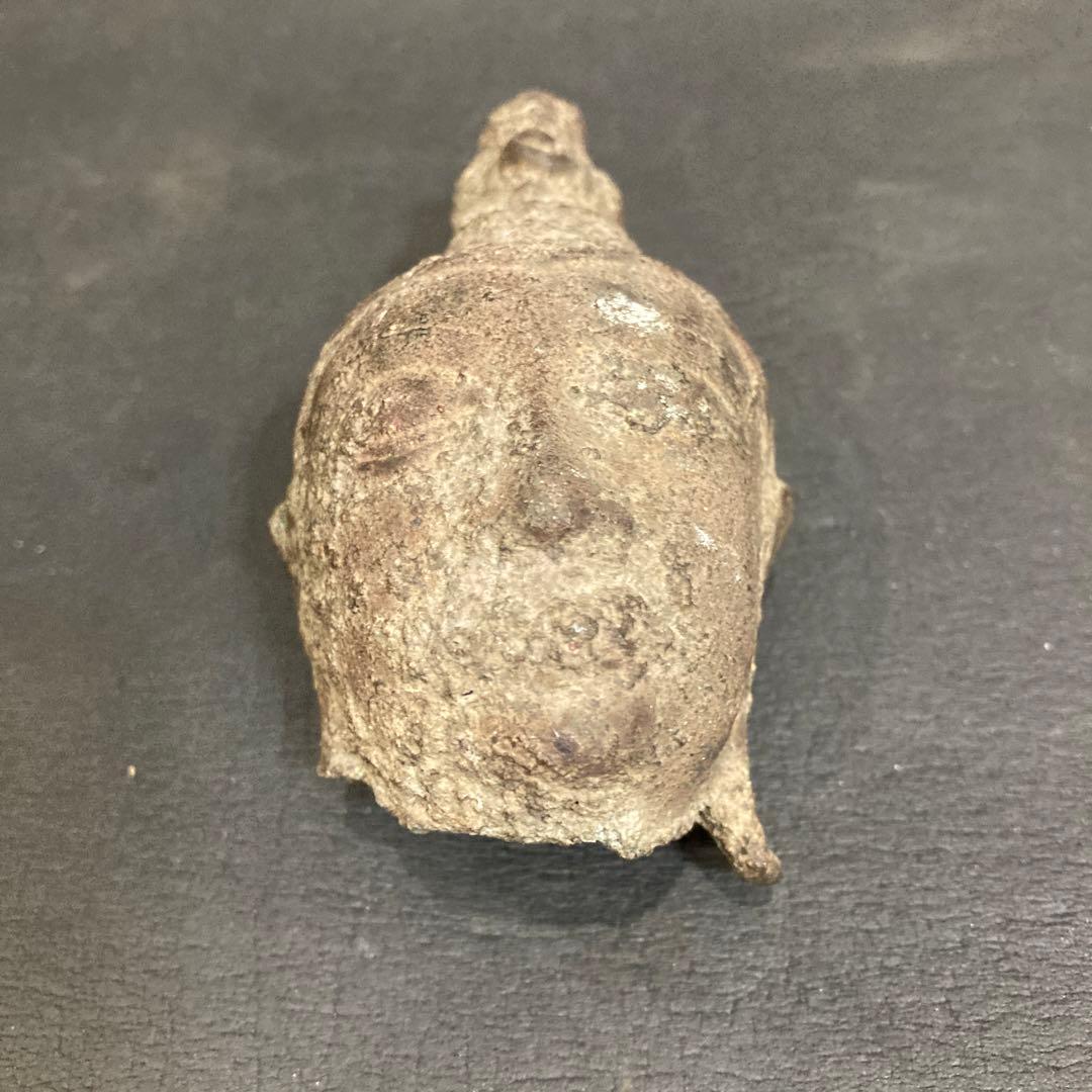 6世紀　仏教美術　仏像　仏頭