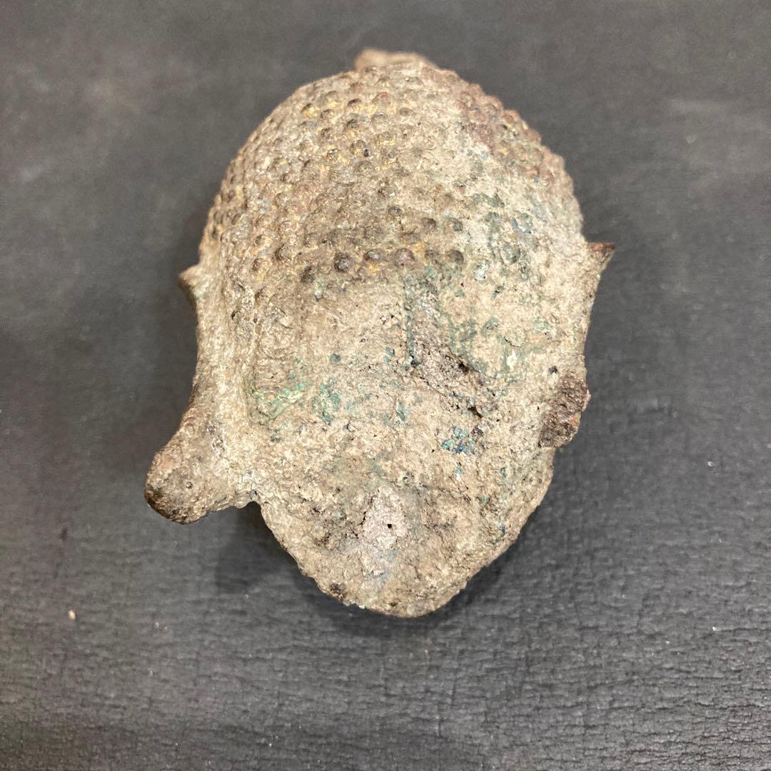 6世紀　仏教美術　仏像　仏頭