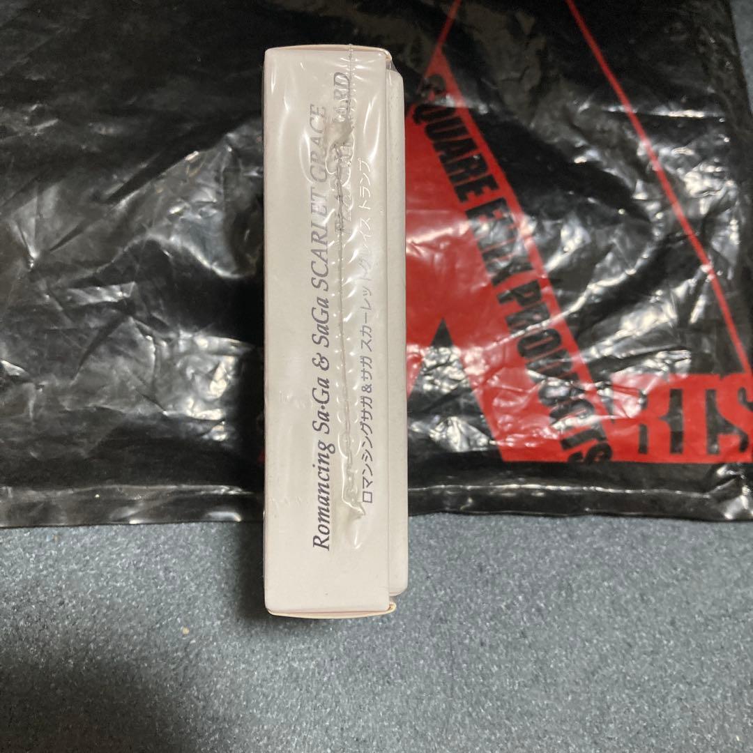ロマンシングサガ&サガ　スカーレットグレイス　トランプ　未開封　プレイングカード