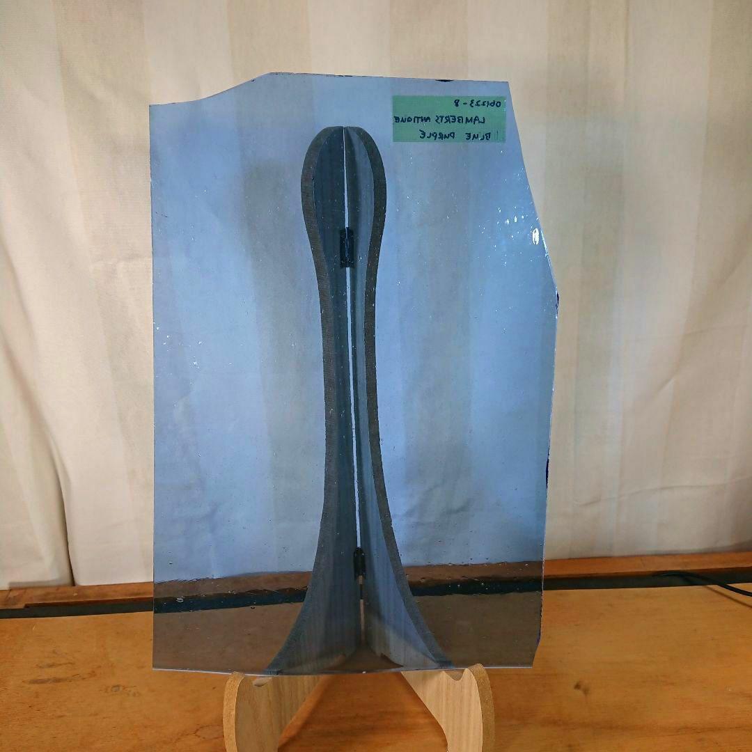 ステンドグラス ガラス ランバーツ アンティック ブルー 紫 061223-8