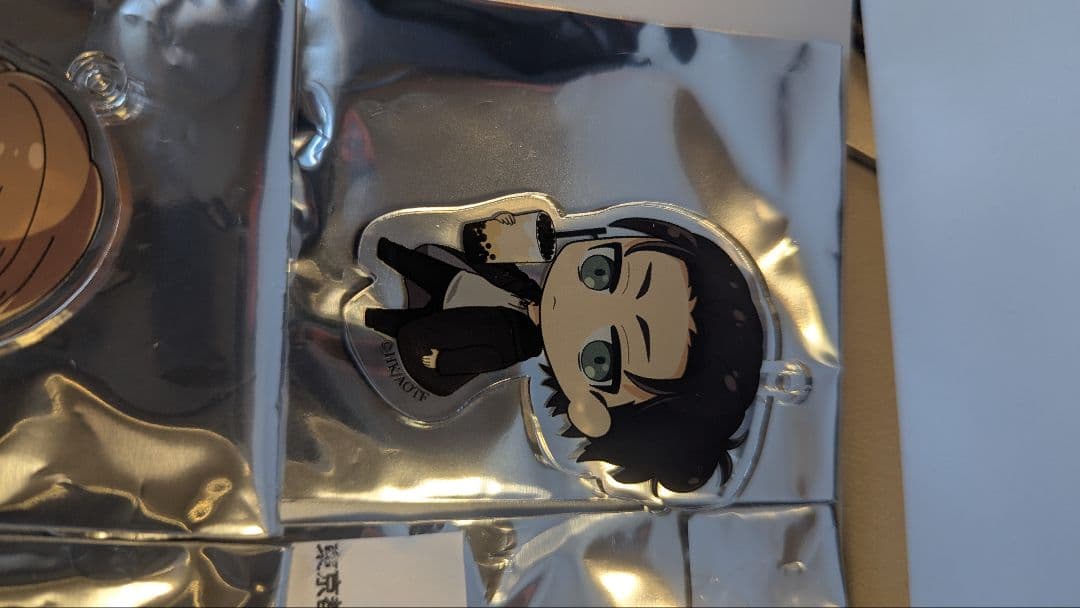 進撃の巨人 謝謝珍珠 タピオカ アクリルキーホルダー 全8種コンプリートセット