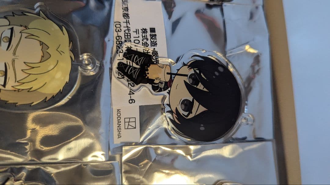 進撃の巨人 謝謝珍珠 タピオカ アクリルキーホルダー 全8種コンプリートセット