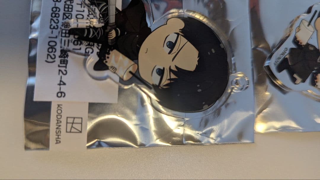 進撃の巨人 謝謝珍珠 タピオカ アクリルキーホルダー 全8種コンプリートセット