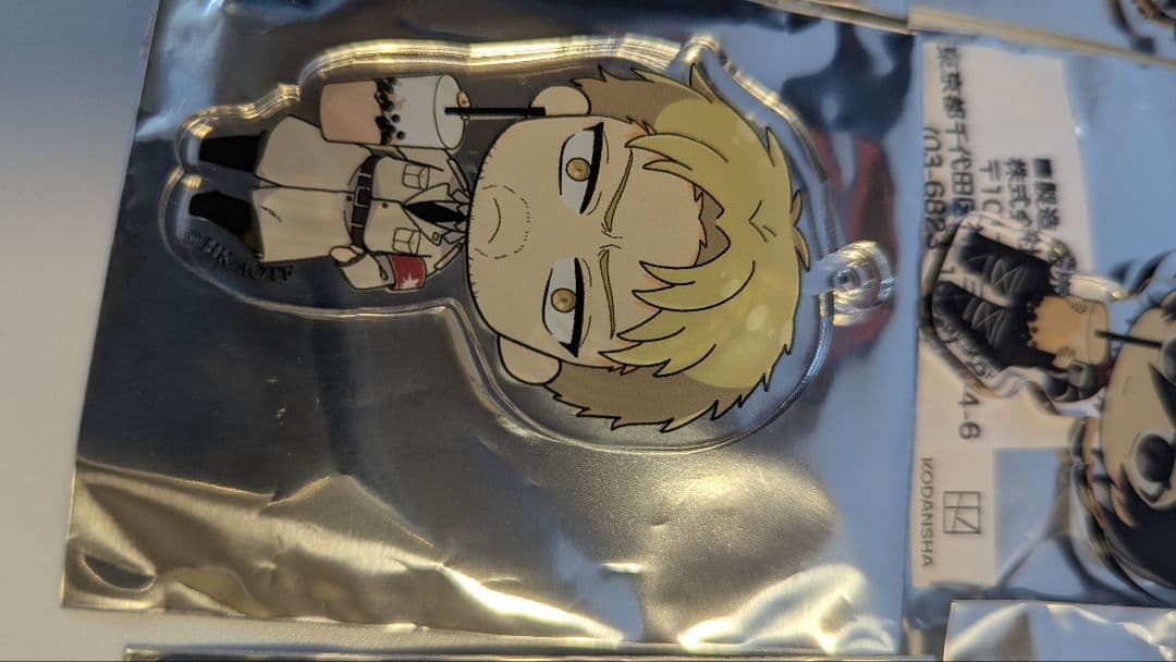 進撃の巨人 謝謝珍珠 タピオカ アクリルキーホルダー 全8種コンプリートセット